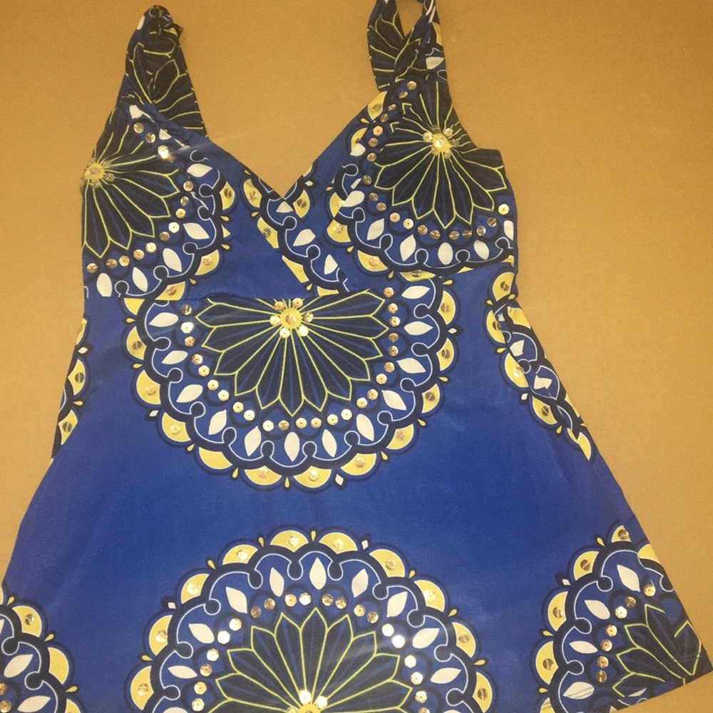 INC colorful top S